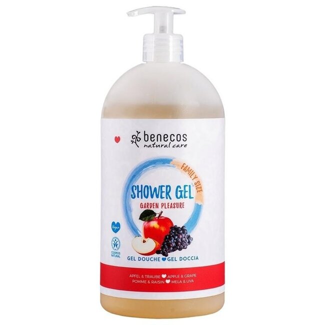 Benecos Natural Beauty Natural Shower Gel Family Size Garden Pleasure 950ml