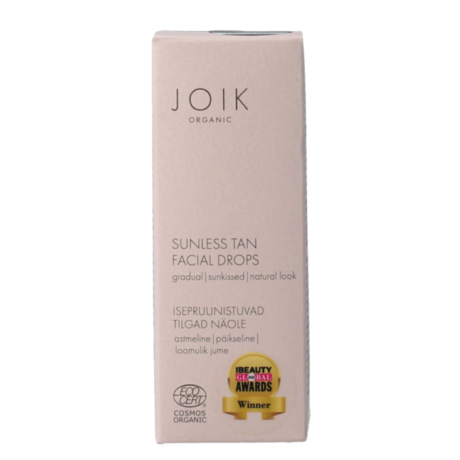 Joik Organics Sunless Tan Gesichts-Tropfen 30 Milliliter