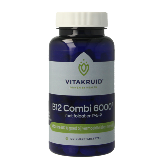 B12 Kombi 6.000 mit Aktivem Folat 120 Schmelztabletten