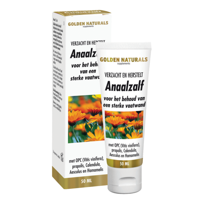 Golden Naturals Pomata Anale 50 Millilitri