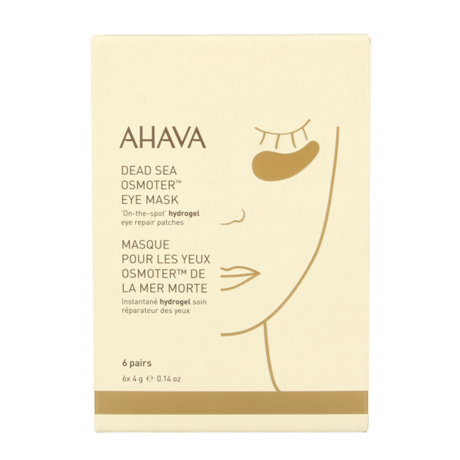 Ahava Osmoter Augenmaske, 6 Stück
