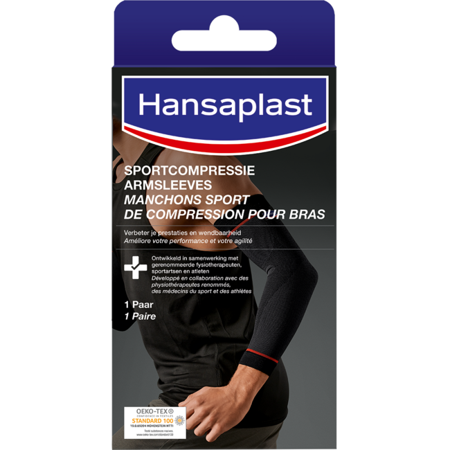 Hansaplast Sport-Kompressions-Armsleeves 1 Paar