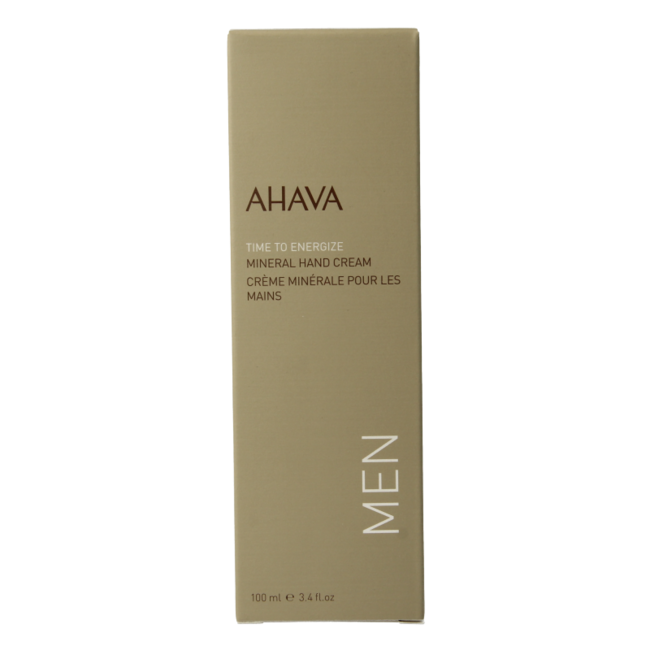 Ahava Men crema mineral de manos 100 ml