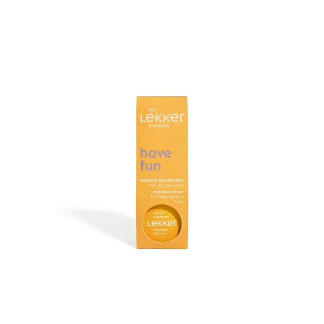 Lekker Company Déodorant Mandarine & Citron 30 g