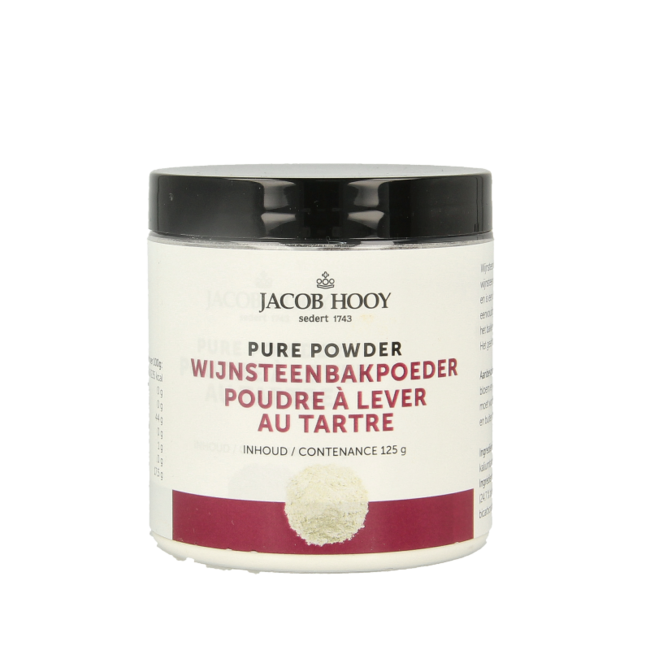 Jacob Hooy Proszek do pieczenia z kamieniem winnym 125 Gram