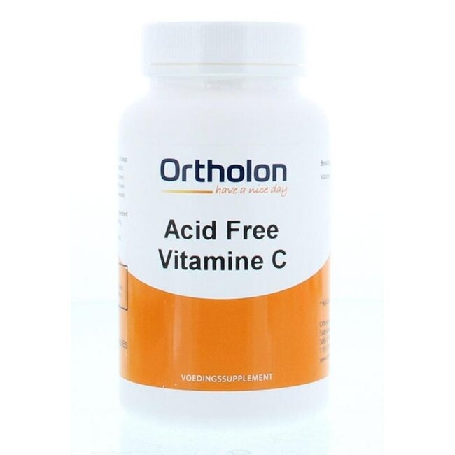 Ortholon Vitamine C acid free 90 Vegetarische capsules
