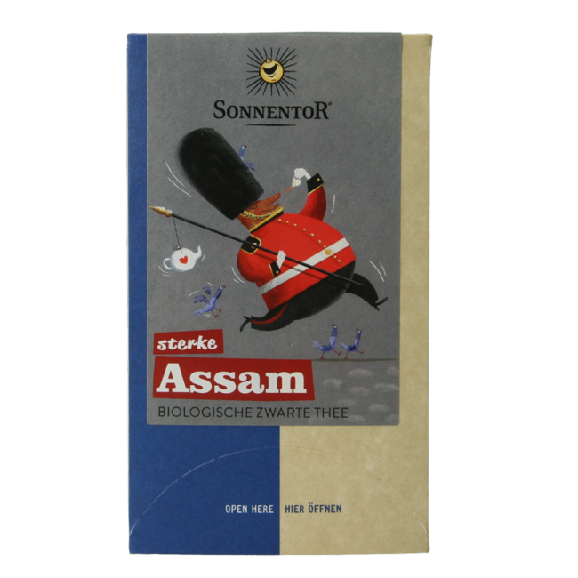 Té negro Assam English bio 18 bolsitas