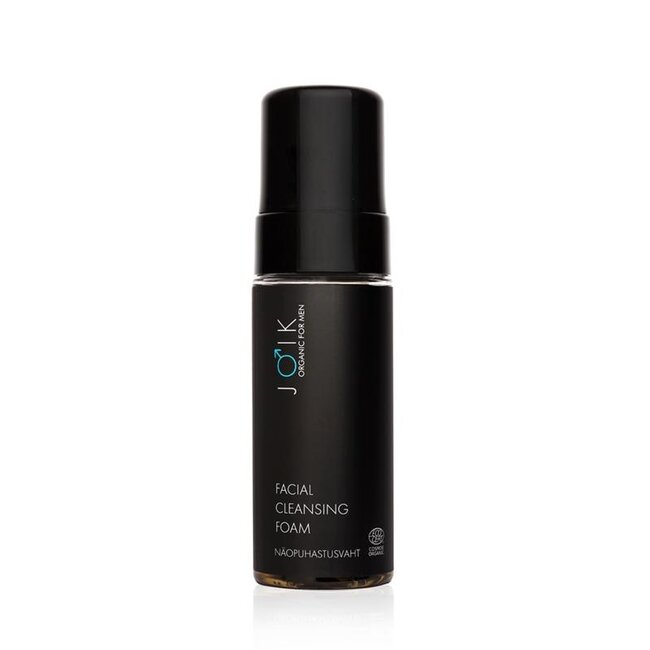 Joik Organics Gesichtsreinigungsschaum für Männer, vegan, 150 Milliliter