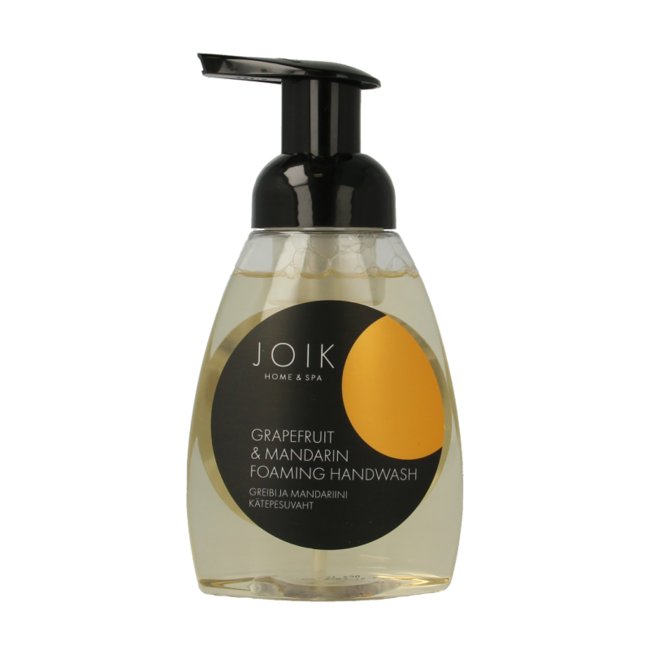 Joik Organics Pianka do mycia rąk grejpfrut i mandarynka 250 mililitrów