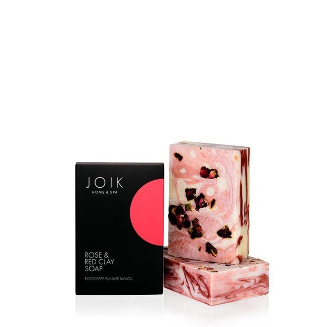 Sapone alla Rosa con argilla rossa Joik Organics 100 Grammi