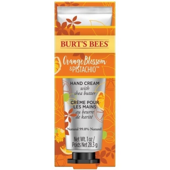 Crème pour les mains Burt's Bees fleur d'oranger et pistache 28,3 g