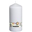 Vela de pilar Bolsius 250/98 blanca 1 unidad