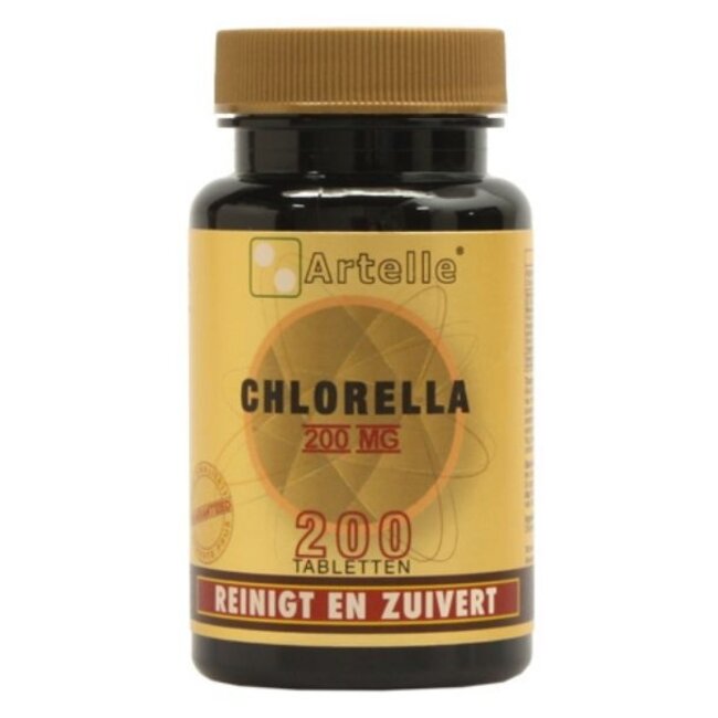 Artelle Chlorella 200mg 200 Comprimés