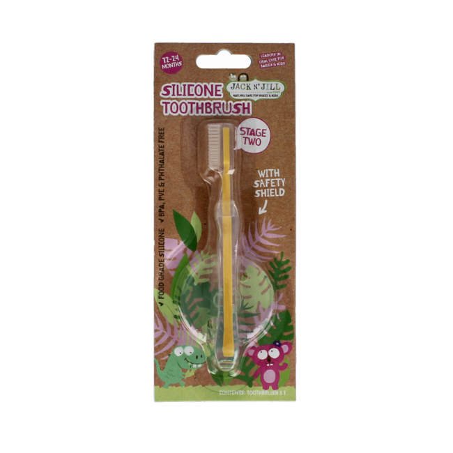 Jack N' Jill Silicone Toothbrush 1 Pack