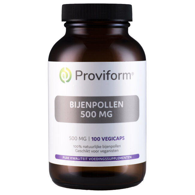 Pollen d'abeille 500 mg 100 gélules végétales