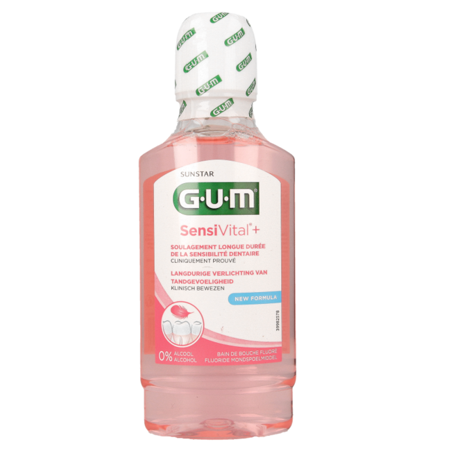 GUM Sensivital Mundspülung 300 Milliliter