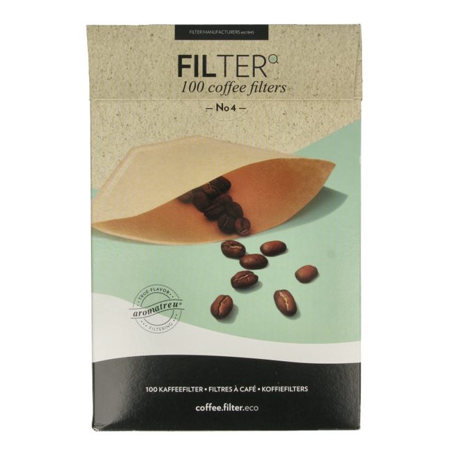 Filtri da caffè n. 4, 100 Pezzi