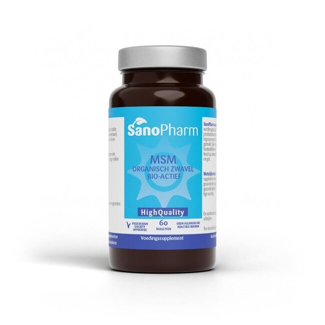 SanoPharm MSM 60 comprimidos