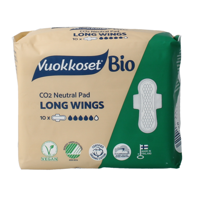 Podpaski Vuokkoset Long Wings 10 sztuk