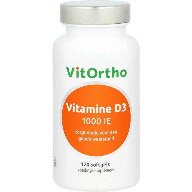 VitOrtho Vitamina D3 1000 UI 120 Softgel
