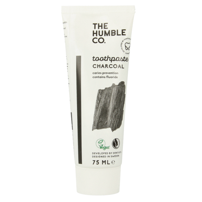 Tandpasta natural charcoal 75 Milliliter