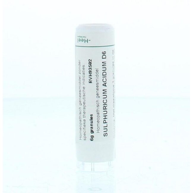 Homeoden Heel Sulphuricum acidum D6 6 Gram