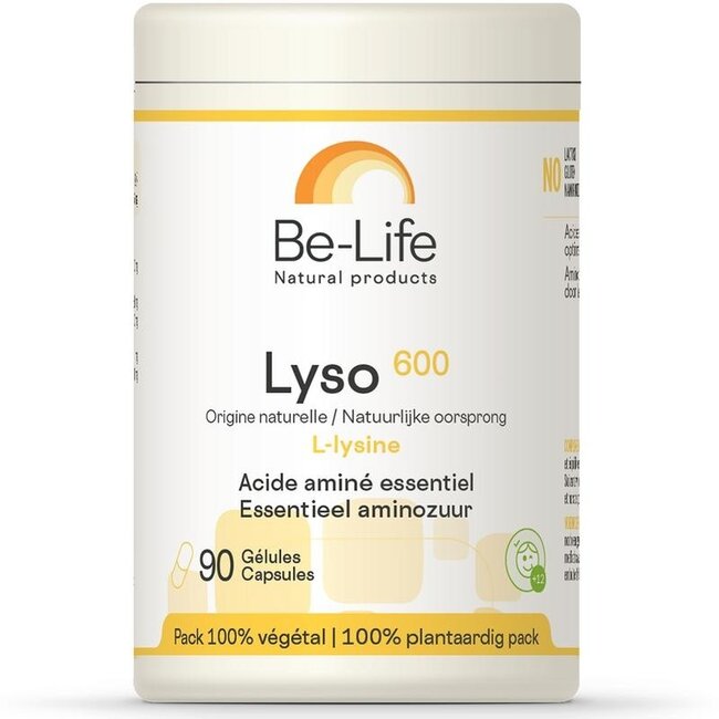 Be-Life Lyso 600 L-Lysin 90 Kapseln