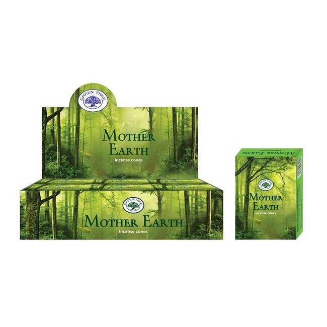 Kadzidełka stożkowe Green Tree Mother Earth, 10 sztuk