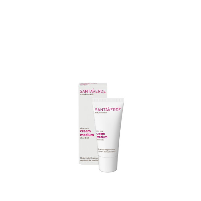 Santaverde Crème à l'aloe vera medium sans parfum 30 ml