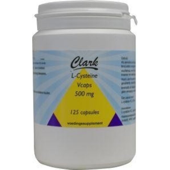 L-Cysteine 500mg 125 Vegetarian Capsules