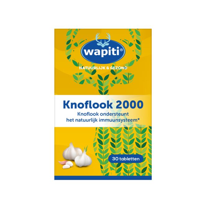 Wapiti Knoblauch 2000 30 Tabletten