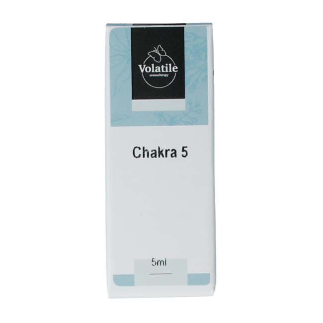Volatile Huile Chakra 5 Gorge Pure 5 Millilitres