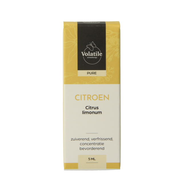 Olio Essenziale Volatile Limone Italia 5 Millilitri