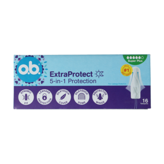 OB Tampons extra protect super plus 16.00 Pieces