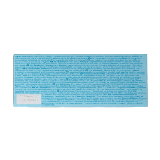 Tampones extra protect super plus 16,00 unidades
