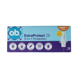 OB Tampons extra protect super 16.00 Pieces