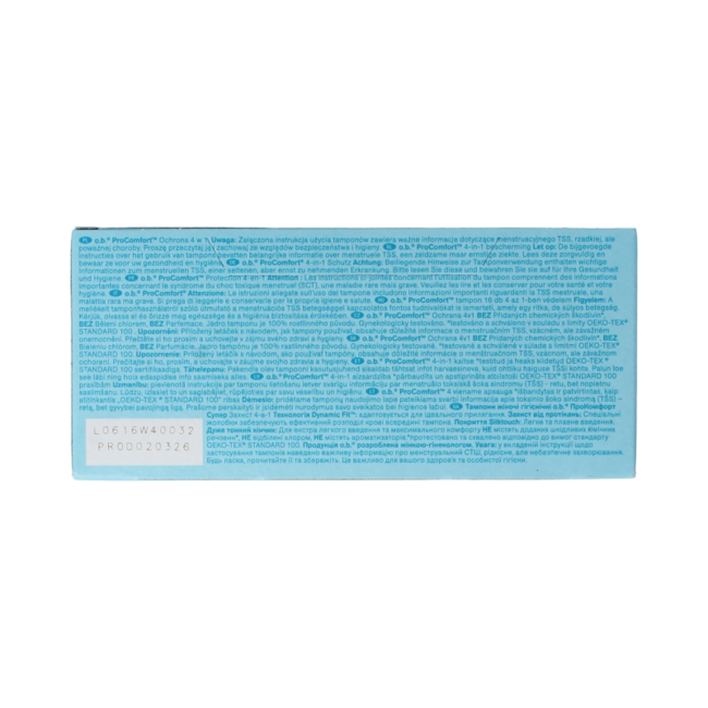 Tampons  pro comfort advanced super 16.00 Stuks