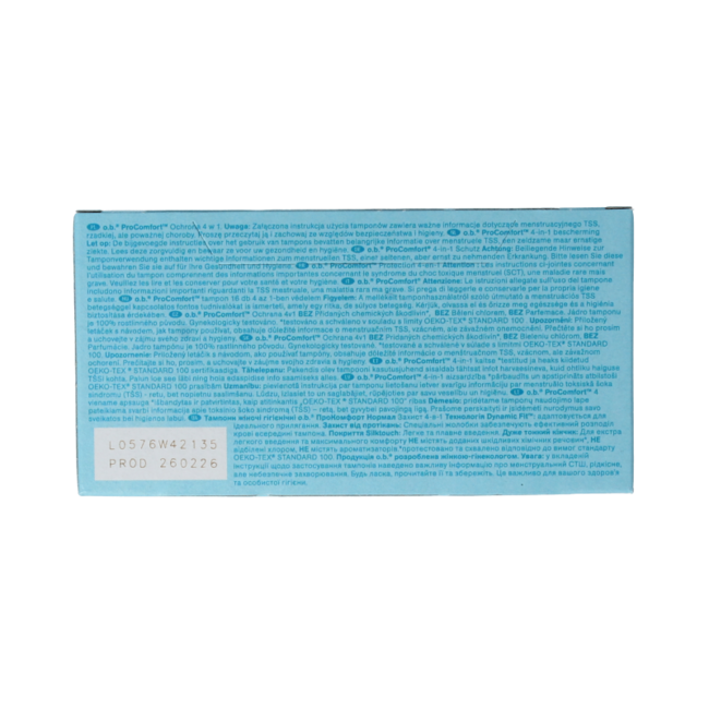 Tampons  pro comfort advanced normal 16.00 Stuks