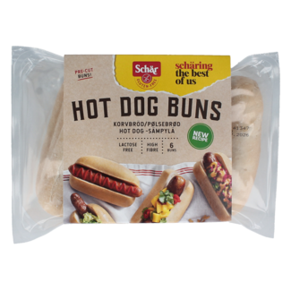 Schar Hotdog broodjes glutenvrij 240.00 Gram