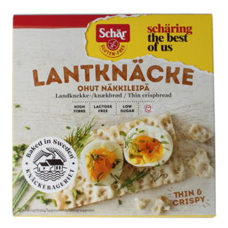 Schar Knackerbrod dun vezelrijk glutenvrij 230.00 Gram