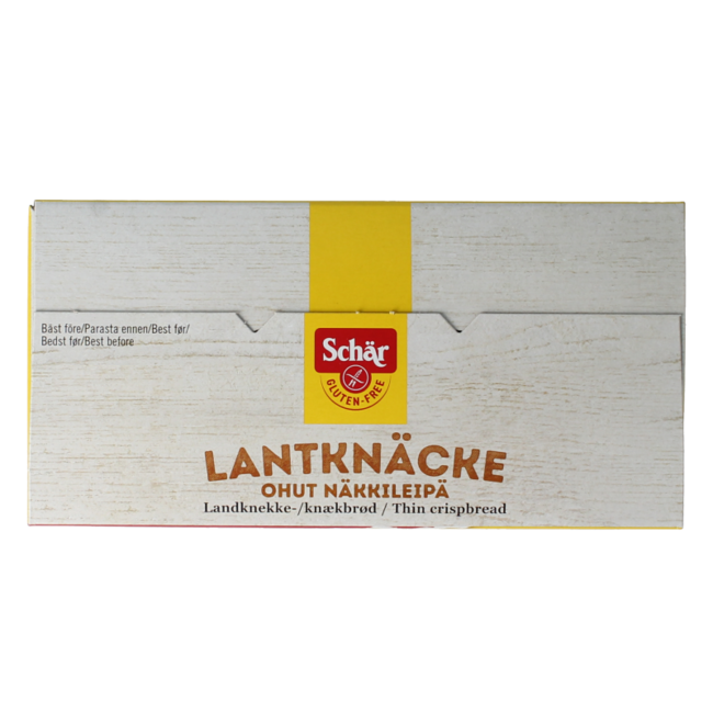 Knackerbrod dun vezelrijk glutenvrij 230.00 Gram