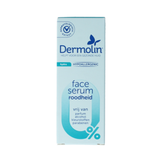 Dermolin Serum roodheid met pipet 30.00 Milliliter