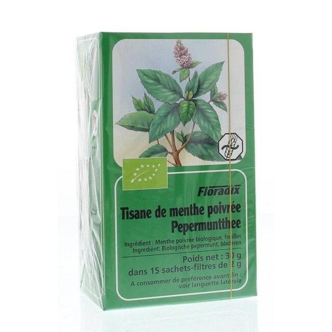Tè alla Menta Piperita Bio Salus 15 Bustine