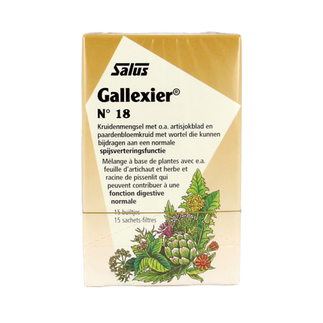 Salus Gallexier No. 18 Herbal Tea 15 Bags