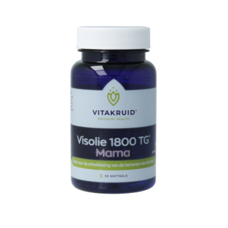 Vitakruid Visolie 1800 TG mama 30.00 Softgels