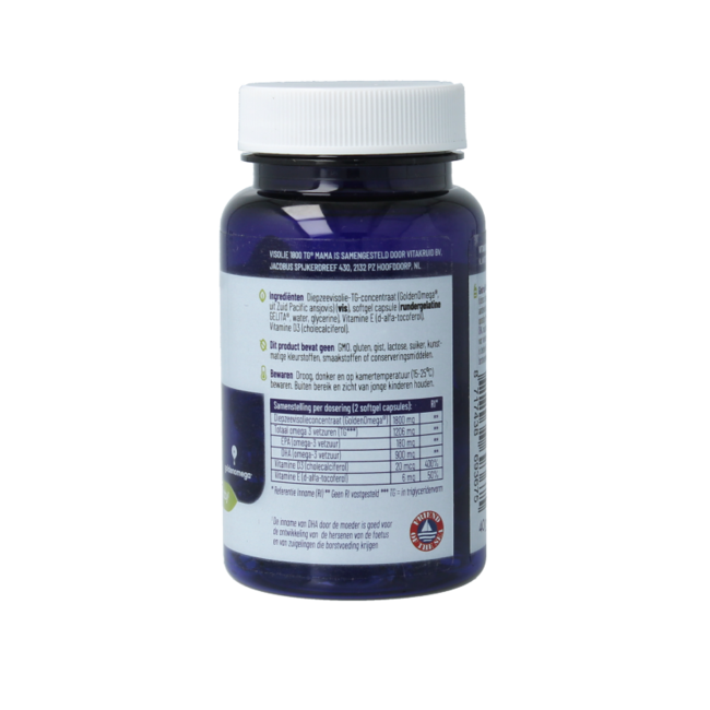 Visolie 1800 TG mama 30.00 Softgels