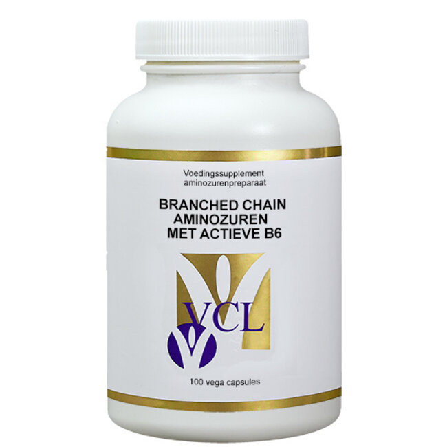 Vital Cell Life Aminokwasy rozgałęzione (BCAA) i Witamina B6 100 Kapsułek