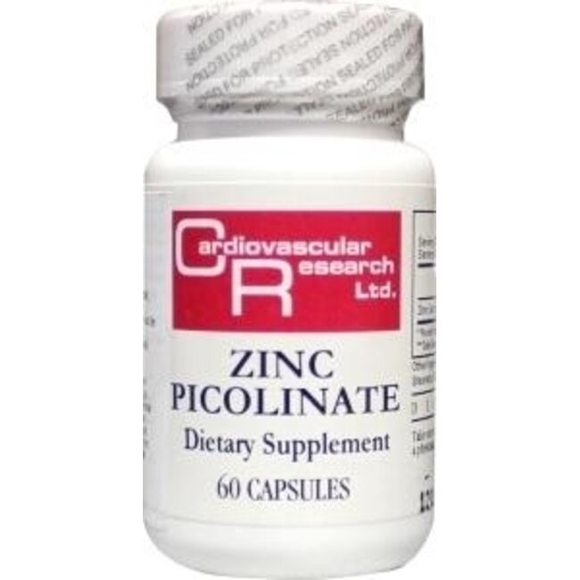 Cardio Vasc Res Pikolinian Cynku 25mg 60 Kapsułek