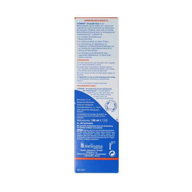 Verstopte neus 100.00 Milliliter