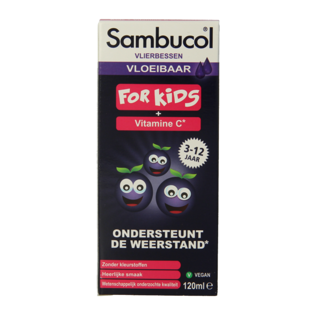 Sirop de sureau pour enfants 120 millilitres
